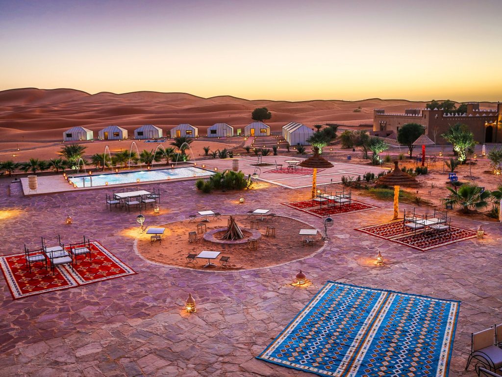 Piscine Yakout Merzouga Luxury camp 2023